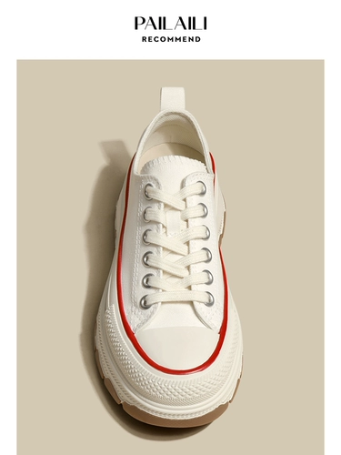 Тканевые японские низкие туфли на платформе, высокая универсальная спортивная обувь для отдыха