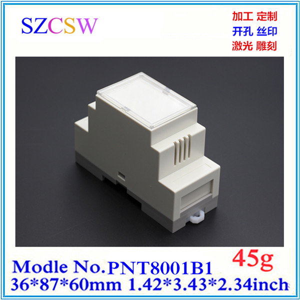 Hot Pin High-end Rail Appliance Case HEAT DISSIPATION FIRE PLC WORK CONTROL BOX RAIL TYPE CONTROLLER 36x87x60