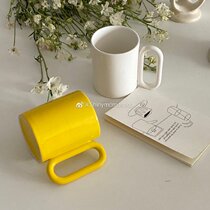 Shinymomo Korean ins blogger home ceramic cup niche