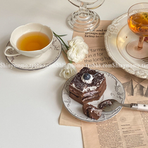 Shinymomo Stock Ceramic Dish Cake Dish Sushi Dish Style Retro Dish