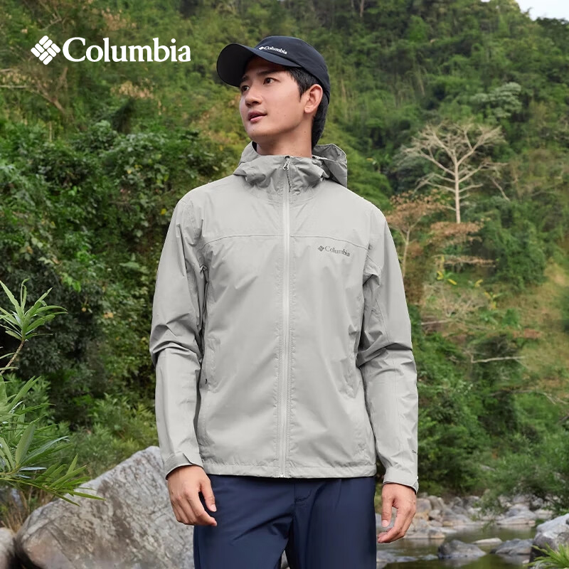 Columbia Columbia Men's Outdoor 24 Spring and Summer New Waterproof Jacket Re2023