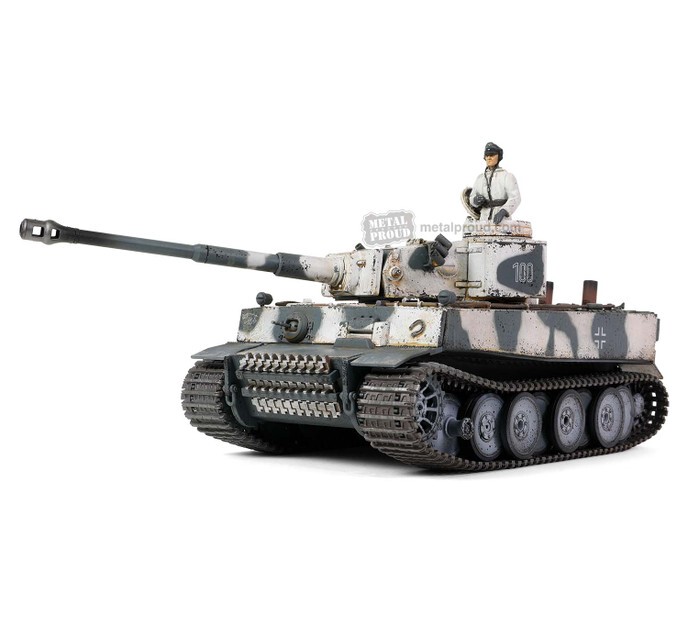 Fov New 1/32Mp German Early Snow-Covered Tiger Tank Alloy Finished Model in Stock