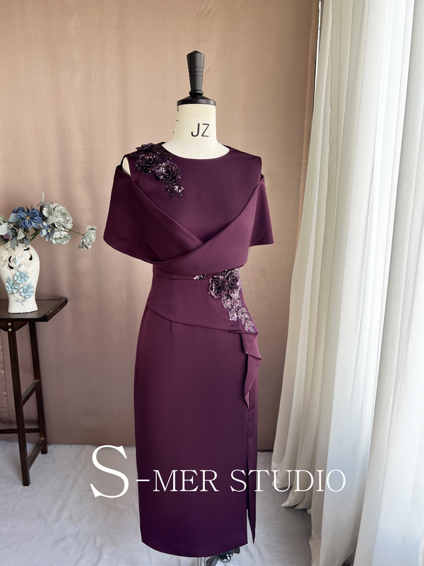 High-End Elegant Wedding Dress for Mother-In-Law, Noble and Youthful Banquet Dress, Hostess Gown for Women High-End Elegant Wedding Dress for Mother-In-Law, Noble and Youthful Banquet Dress, Hostess Gown for Women