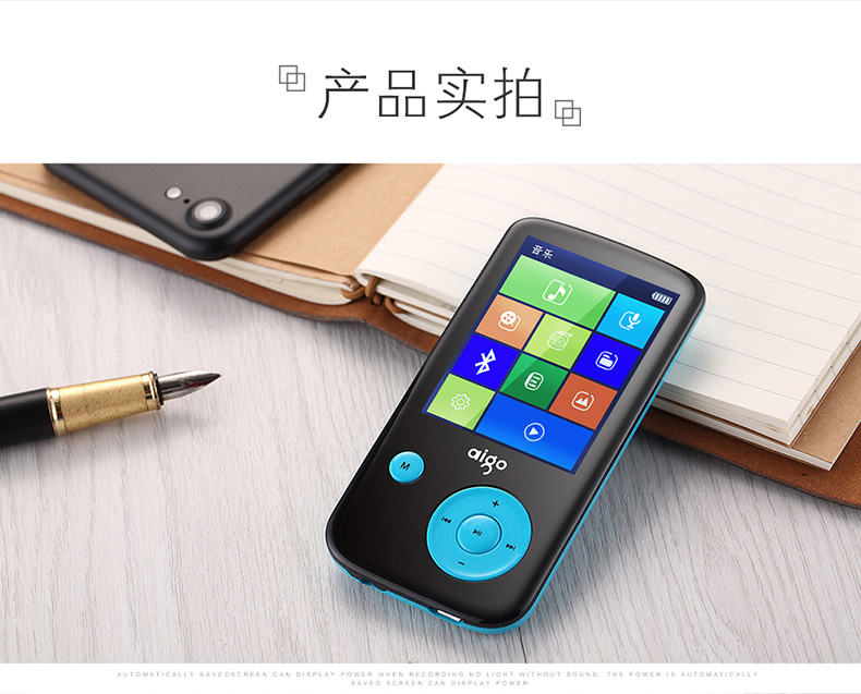 Patriot Bluetooth mp3 player mini Walkman sinh viên nhạc lossless card màn hình mp4 dễ thương cầm tay máy nghe nhạc jvj