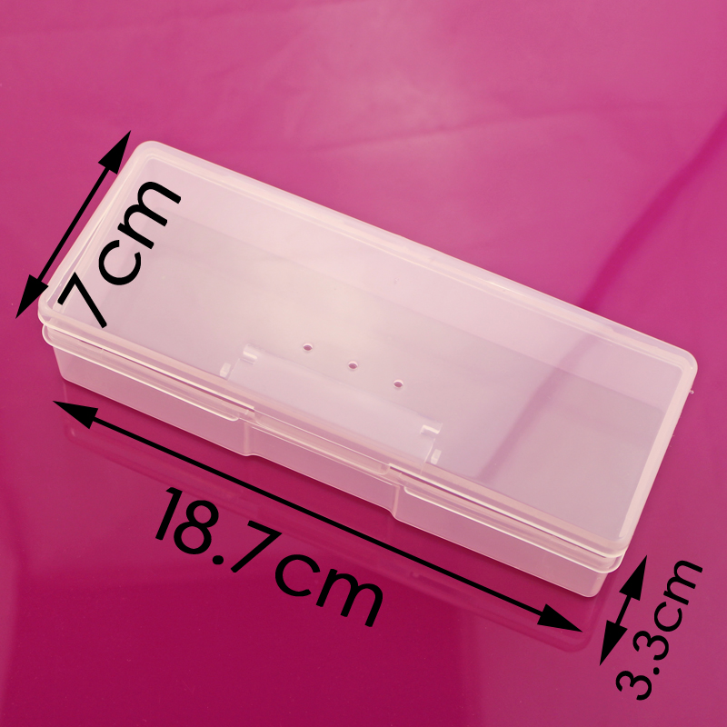 Nail hộp công cụ kim cương hộp trang sức khoan hộp sơn đột quỵ hoa bút trị liệu hộp bút hộp lưu trữ hộp công cụ các mẫu vẽ cọ nét cọ bản