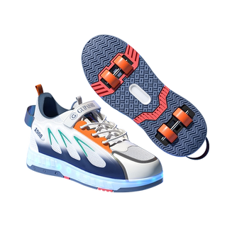 2025新款暴走鞋男童秋冬爆走鞋女童儿童滑轮鞋轮滑四轮双轮带轮子