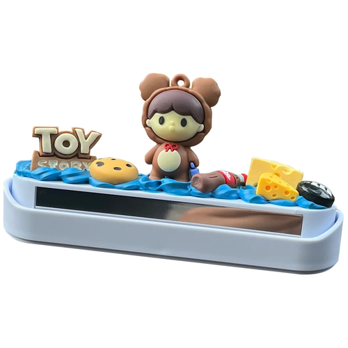 Кремовая милая мультяшная парковочная стойка для автомобиля, DIY