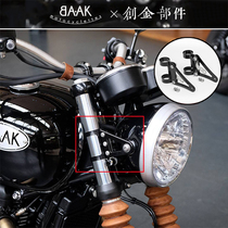 BAAK triumphant T120 T100 Scrambler original headlight modified headlight bracket