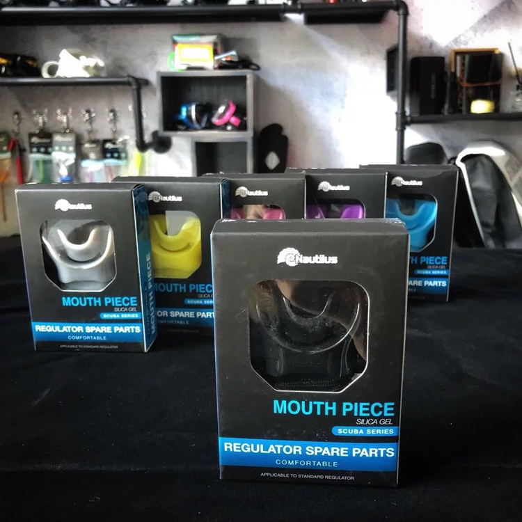 Nautilus Dive Second Head Bit Mouth Nautilus Non-thermoplastic Suction Dive Equipment