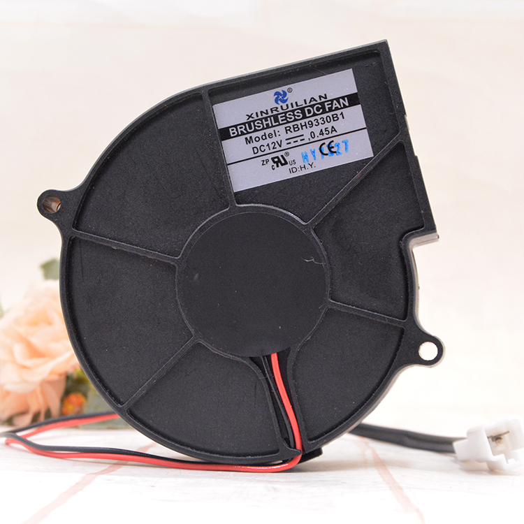 97 97 * 95 * 33mm XINRUILIAN 12V 0 45A RBH9330B1 ultra silent exhaust blowers