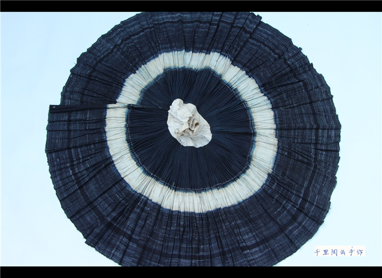 Miles of idle cloth hand wax dyed skirt wax dress dyed long skirt and skirt national style cloth skirt C 575