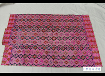 Old embroidery Guangxi Zhuang quilt square quilt quilt Zhuang brocade Zhuang embroidery handicraft embroidery carpet C89