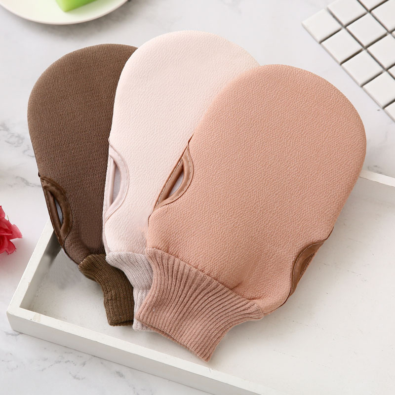 Wash towel fine sand woman bath artifacts to dilute strong bath towel towel Korea painless mud without pain gloves