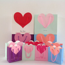 Spot love gift paper bag bag bag wedding wedding candy bag paper bag can be customized LOGO gifts
