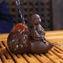 Grace purple tea favor brave lucky toad boutique tea accessories creative small ornaments handmade cha wan