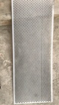 Vibrating round hole sieve plate pp plate screen splitter filter screen material distribution screen