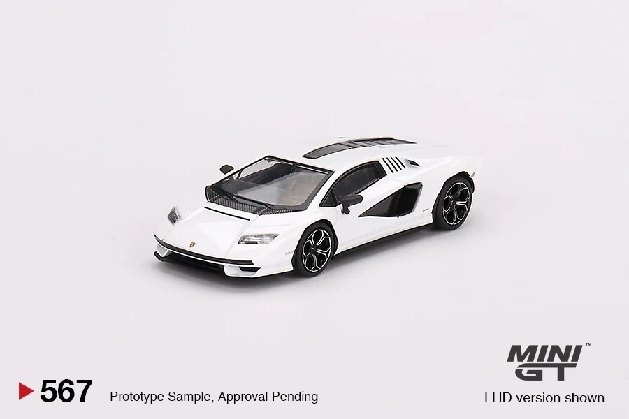 TSM Minigt 1:64 Lamborghini Tascash Countach LPI 800-4 alloy car model 567