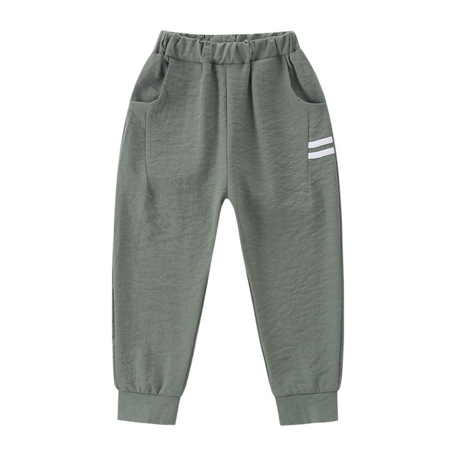 Trẻ em trai quần áo mùa hè quần chống muỗi 2019 mới mùa hè mặc trẻ em lớn sweatpants cậu bé mỏng quần mùa hè mát mẻ.