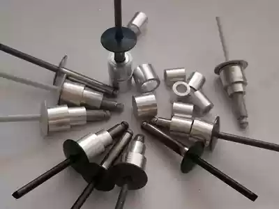 Black big hat baking paint sneezing rivets big cap along Big Head big cover big head pull core aluminum rivet rivets