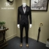 Bộ đồ đen tinh khiết của DANDY HOMME - Suit phù hợp Suit phù hợp