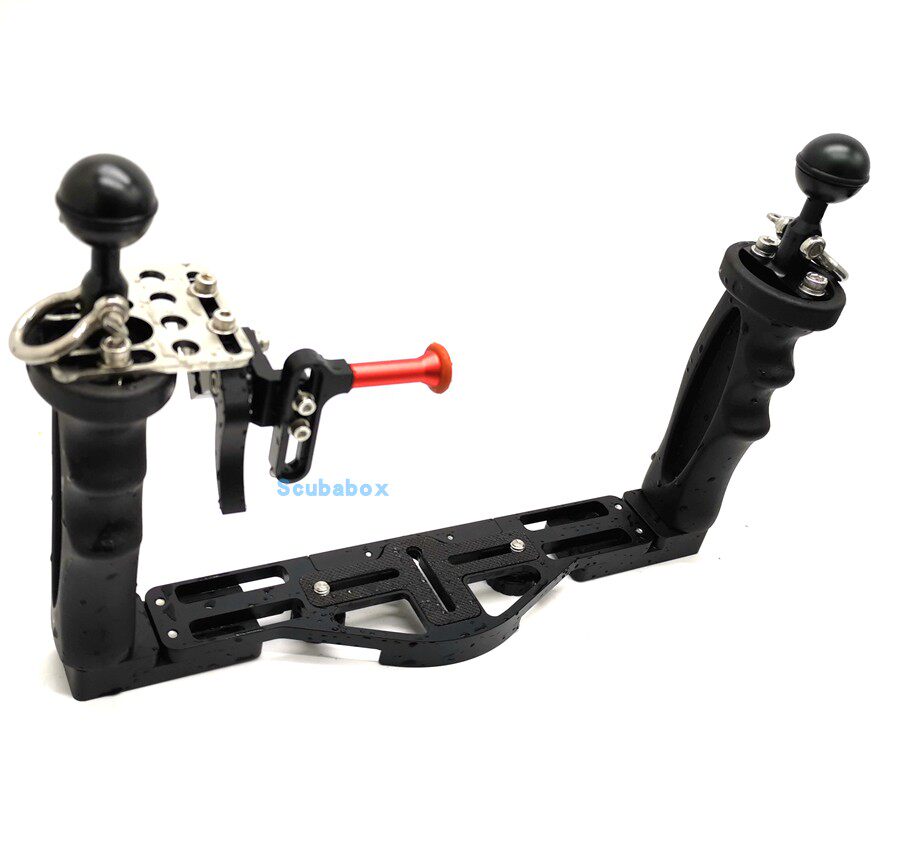 Diving phase TG4 TG4 TG5 TG6 PT-059 shutter trigger dual grip underwater photographic handheld bracket