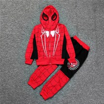 Spiderman tracksuits for kids clothes boy Cosplay Costumes