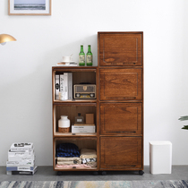 Clamshell type creative clothing storage cabinet with door 35 40 45cm wide bedroom baby cabinet storage bookcase