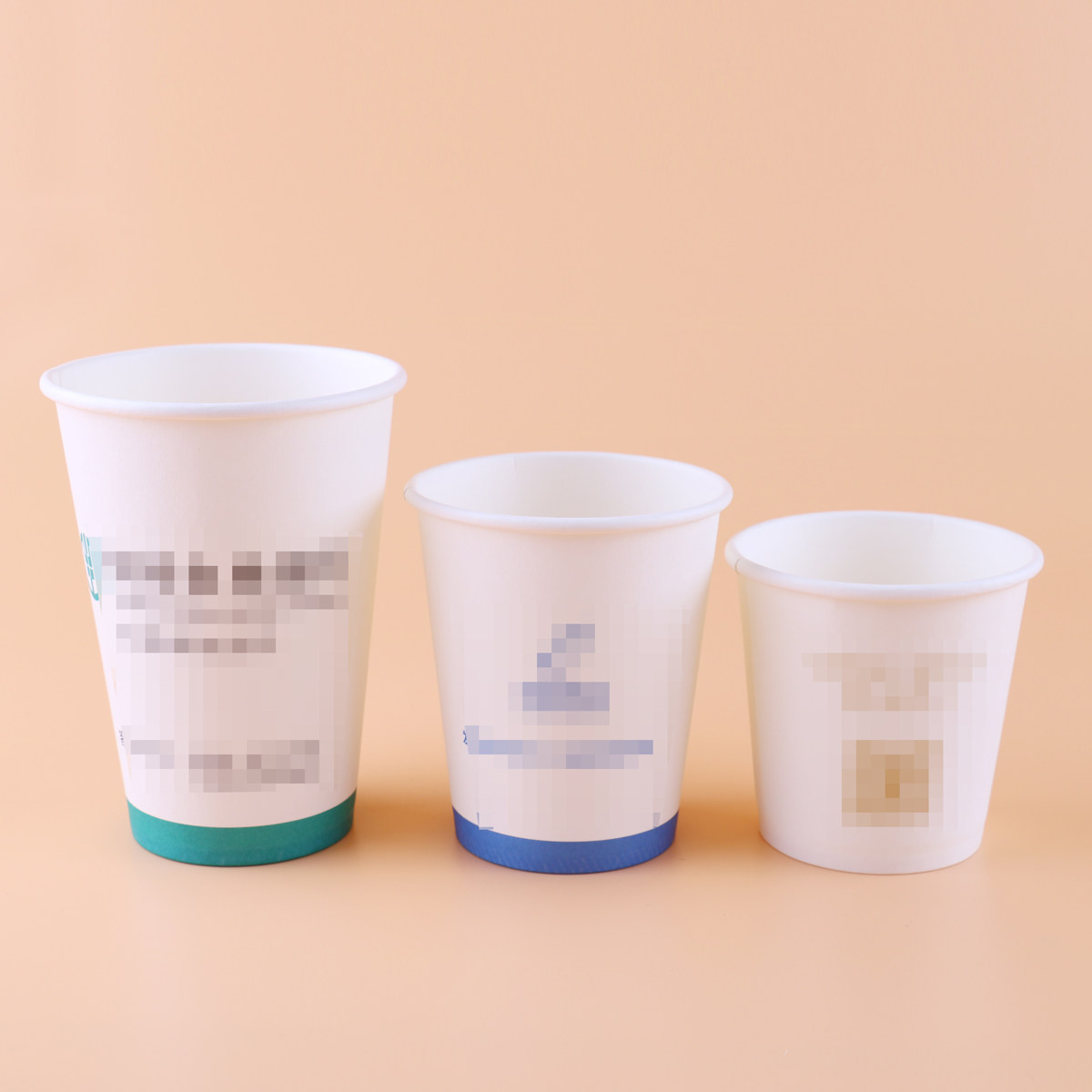 Thickened disposable paper cups customized advertising paper cups custom printed logo coffee paper cups 7 oz 9 oz