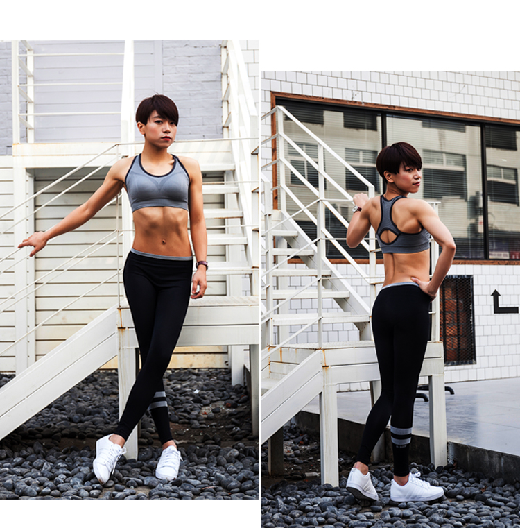 Chúng tôi trở lại chống va chạm vest- phong cách thể thao đồ lót thu thập mà không có vòng thép áo ngực thể thao phụ nữ kích thước lớn chạy tập thể dục yoga áo ba lỗ tập gym nữ