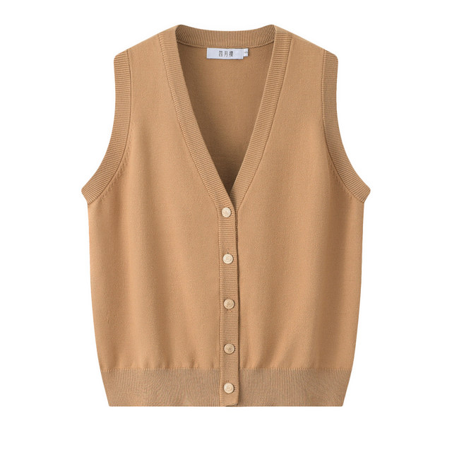 April Sakura JK vest cardigan uniform sweater vest Japanese college style sweater school supply