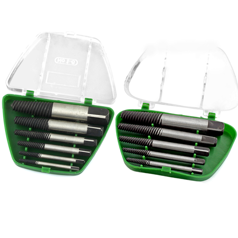 WeLEGACY tool 5 6 pieces Slewer head screw extractor Severed Nail Breaking Wire Extractor 5 Gold Tools