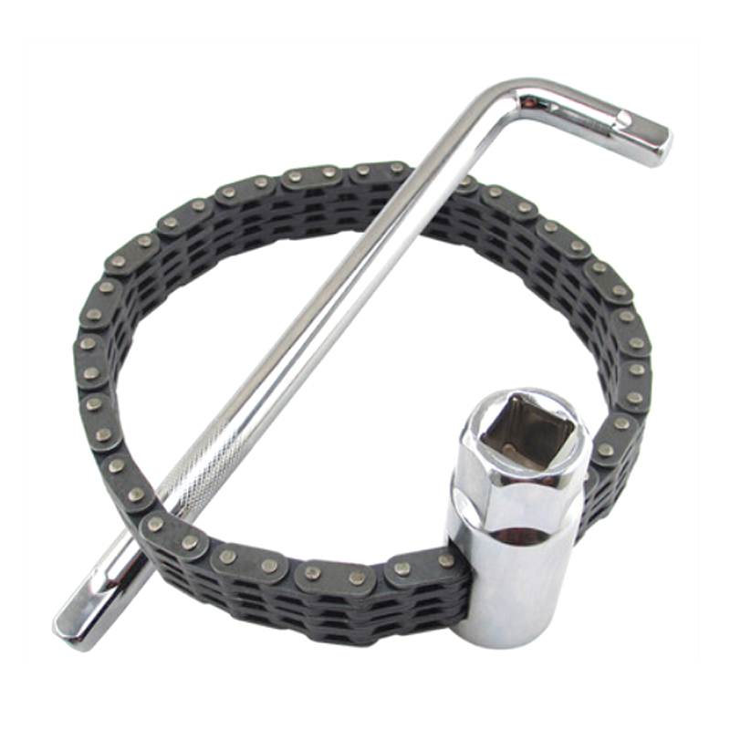  Standard heavy duty chain sleeve filter wrench Filter machine filter wrench Oil grid disassembly wrench