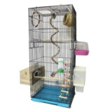 Ultra -Large Wire Bird Bird Cage Plus Height Villa Parrot Xuanfeng Fengfeng, Phoenix Tiger Peony, Птица складывающаяся металлическая клетка