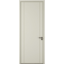 Zhibang Wooden Door Simple European Bedroom Concierge Door Whole House Customized Water-based Paint Door Silent Interior Door Coral Sea