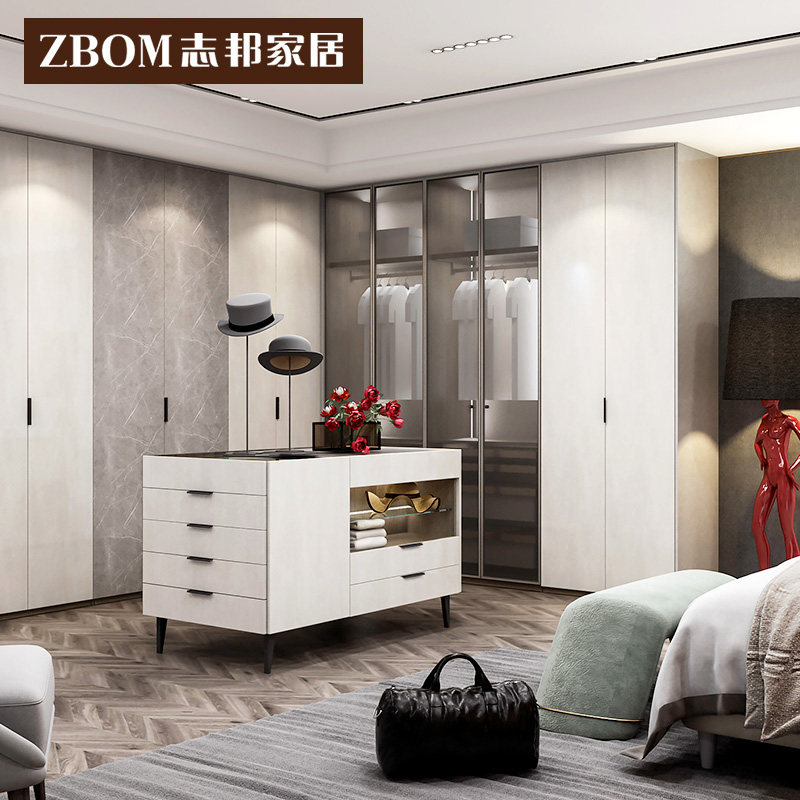 Zhibang Full House Custom Wardrobe Tatami Room Tatami House Ramen Bedroom Moving Door Cloakroom Set to be a new language