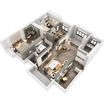 Zhibang Whole House Customized Integrated Kitchen Cabinets Customized Quartz Stone Countertop Cabinets Customized Yijin Available Before October 27