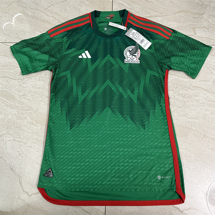 Adidas Adidas 2022 World Cup Mexico Home Player Version Short-Sleeved Jersey Hd6898