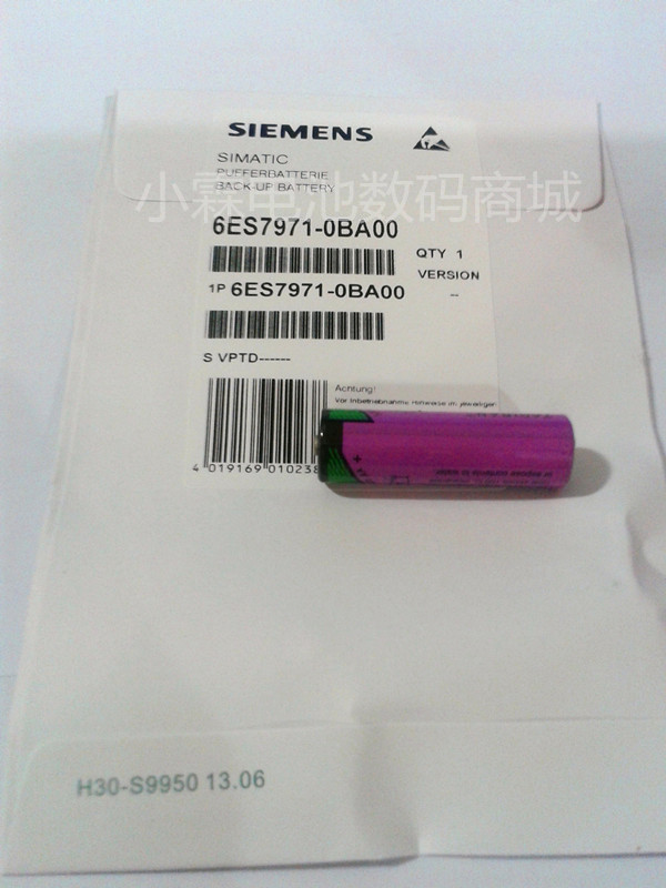 New 6ES7971-0BA00 SL-360 3 6V Siemens S7-400 PLC lithium battery TL-5903