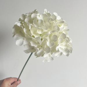 Artificial Flower Single Stem Large Lollipop Jade Hydrangea Wedding Fake Flower Arrangement Wedding Hall Props Decoratio