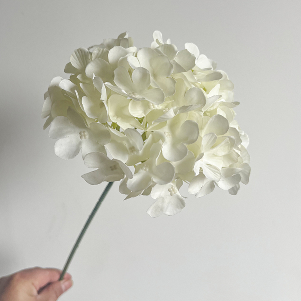 Artificial Flower Single Stem Large Lollipop Jade Hydrangea Wedding Fake Flower Arrangement Wedding Hall Props Decoration Floral Art