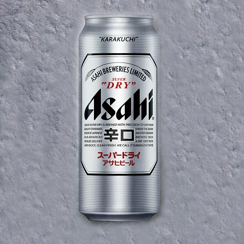 Asahi朝日啤X超爽生啤X500ml*24罐 整箱黄啤辛口包装A