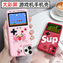 Color screen game machine mobile phone shell Apple 11 mobile phone shell iphone11 net red with iphone11Promax silicone 11pro drop proof 11maxpro decompression