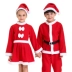 Trang phục Giáng sinh cho trẻ em Santa Claus Quần áo bé trai Bé gái Giáng sinh cho thấy Trang phục Dress Up trang phục biểu diễn Trang phục