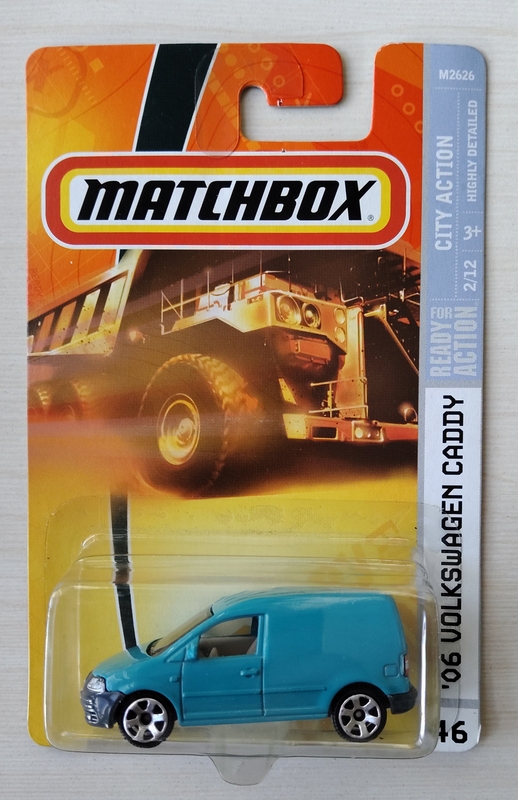 Matchbox 2008 Mb741 2006 Volkswagen Caddy