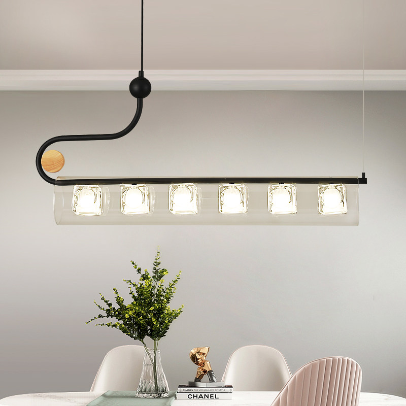 Living room lamp Nordic lamps modern minimalist chandelier atmosphere 2021 new bedroom lamp dining room package ceiling lamp