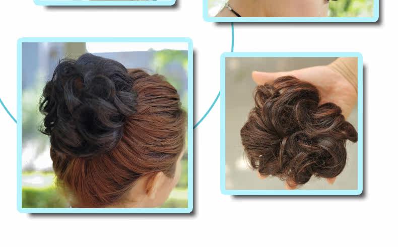 Extension cheveux - Chignon - Ref 236992 Image 18