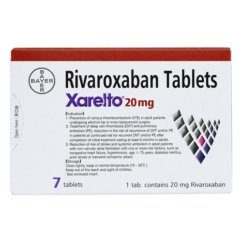 Бесплатная доставка] Таблетки Byrina Byriferiarta Sausan 20 мг*7 таблетки/коробка HST профилакции для взрослых венозного тромбоза для уменьшения инсульта и системной эмболии