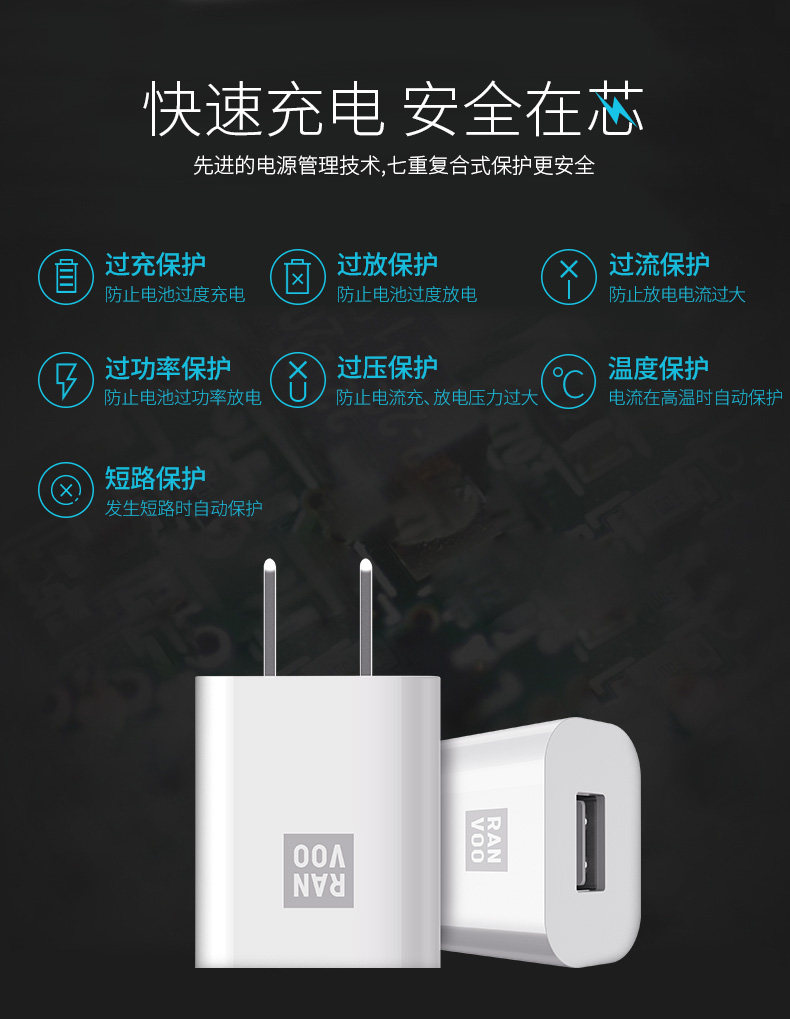 chargeur RANVOO pour téléphones APPLE APPLE IPHONE6 - Ref 1298089 Image 20