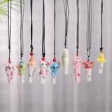 Детский мультяшный свисток, детская игрушка для детского сада, ожерелье, подвеска, подарок на день рождения