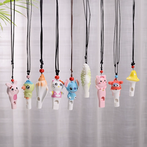 Детский мультяшный свисток, детская игрушка для детского сада, ожерелье, подвеска, подарок на день рождения